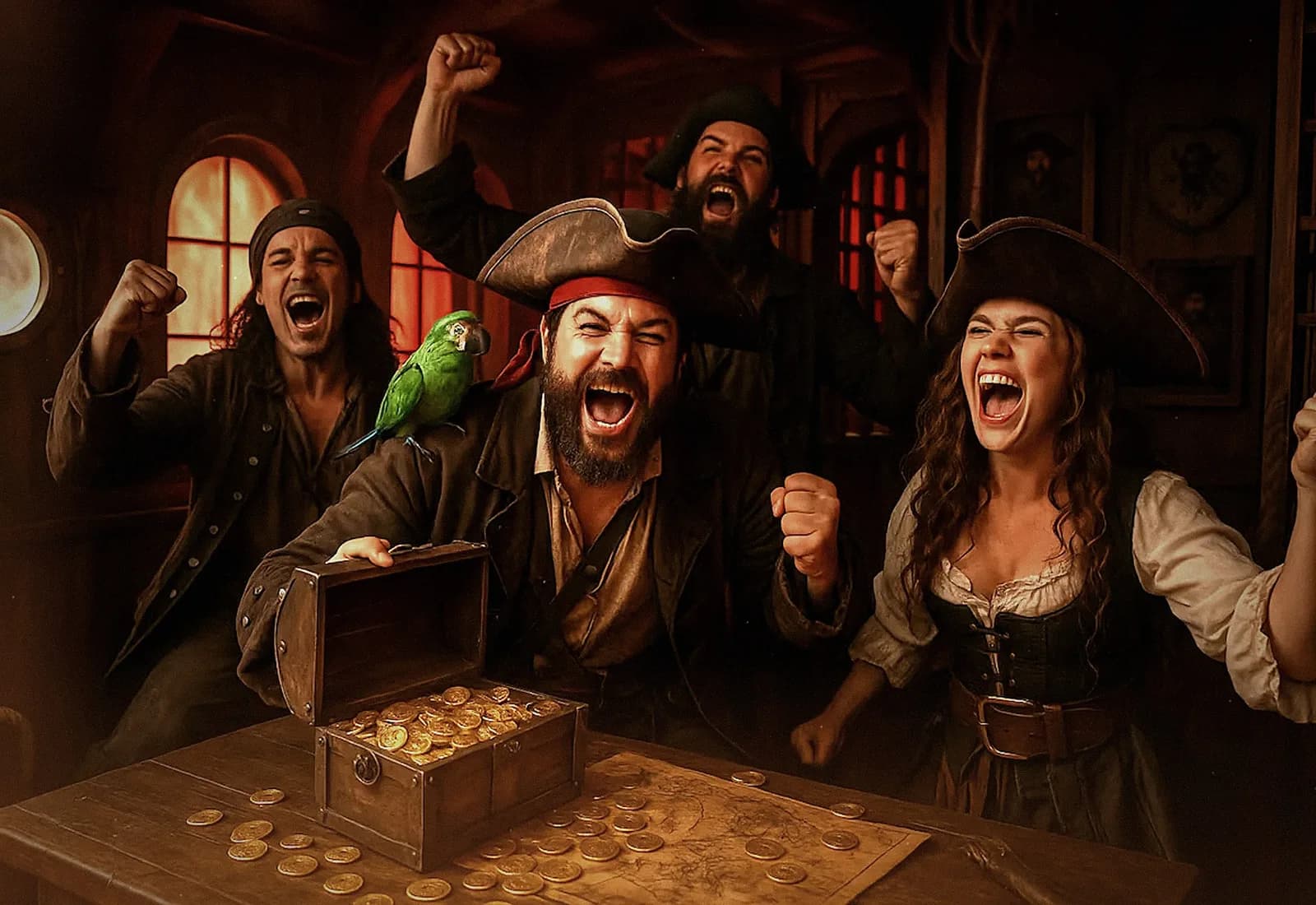 Schatz der Piraten – Escape Room in Duisburg