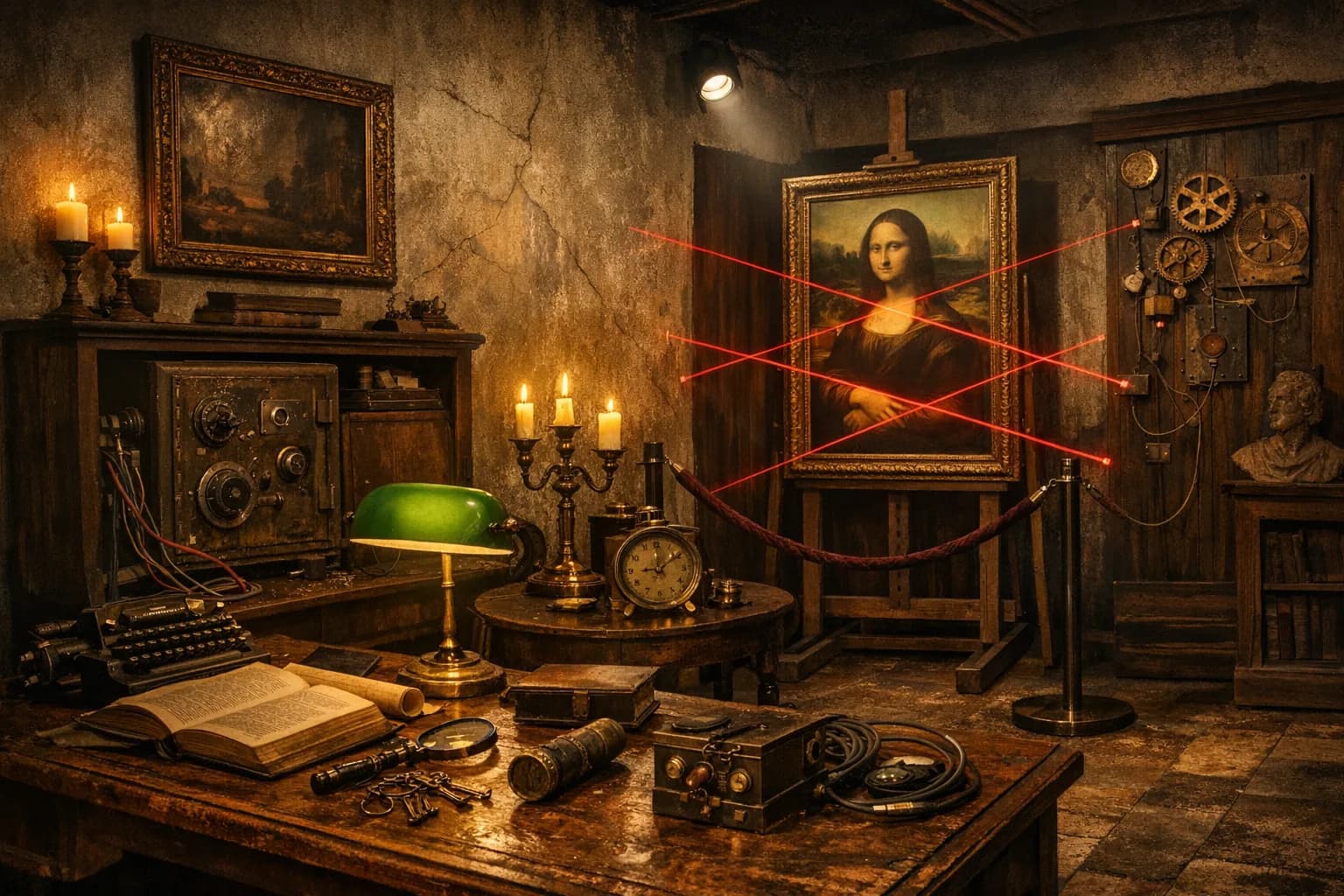 Der Mona Lisa Raub – Escape Room in Bocholt