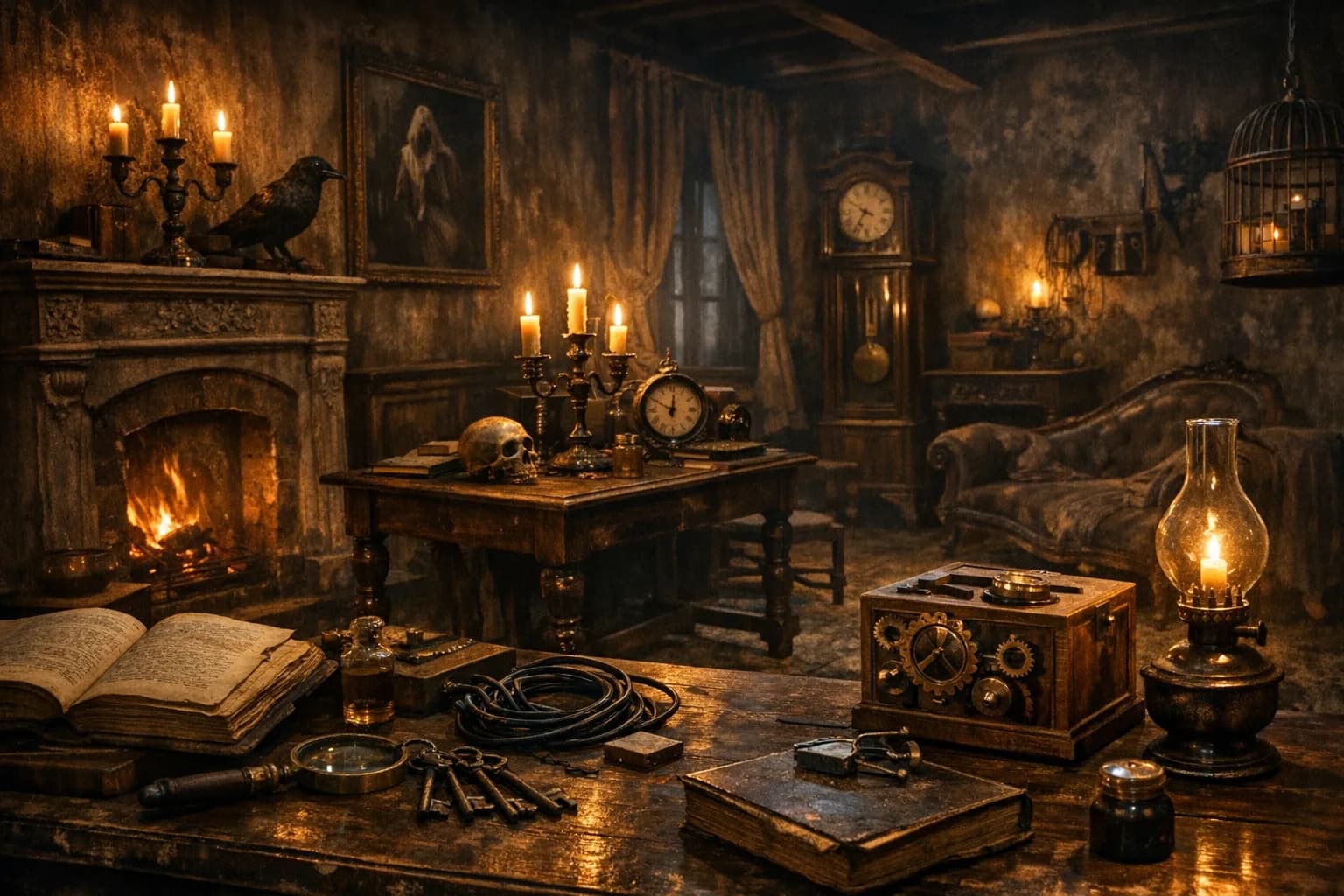 Die 3 1/2 Flüche Der Schwarzen Witwe – Escape Room in Bocholt