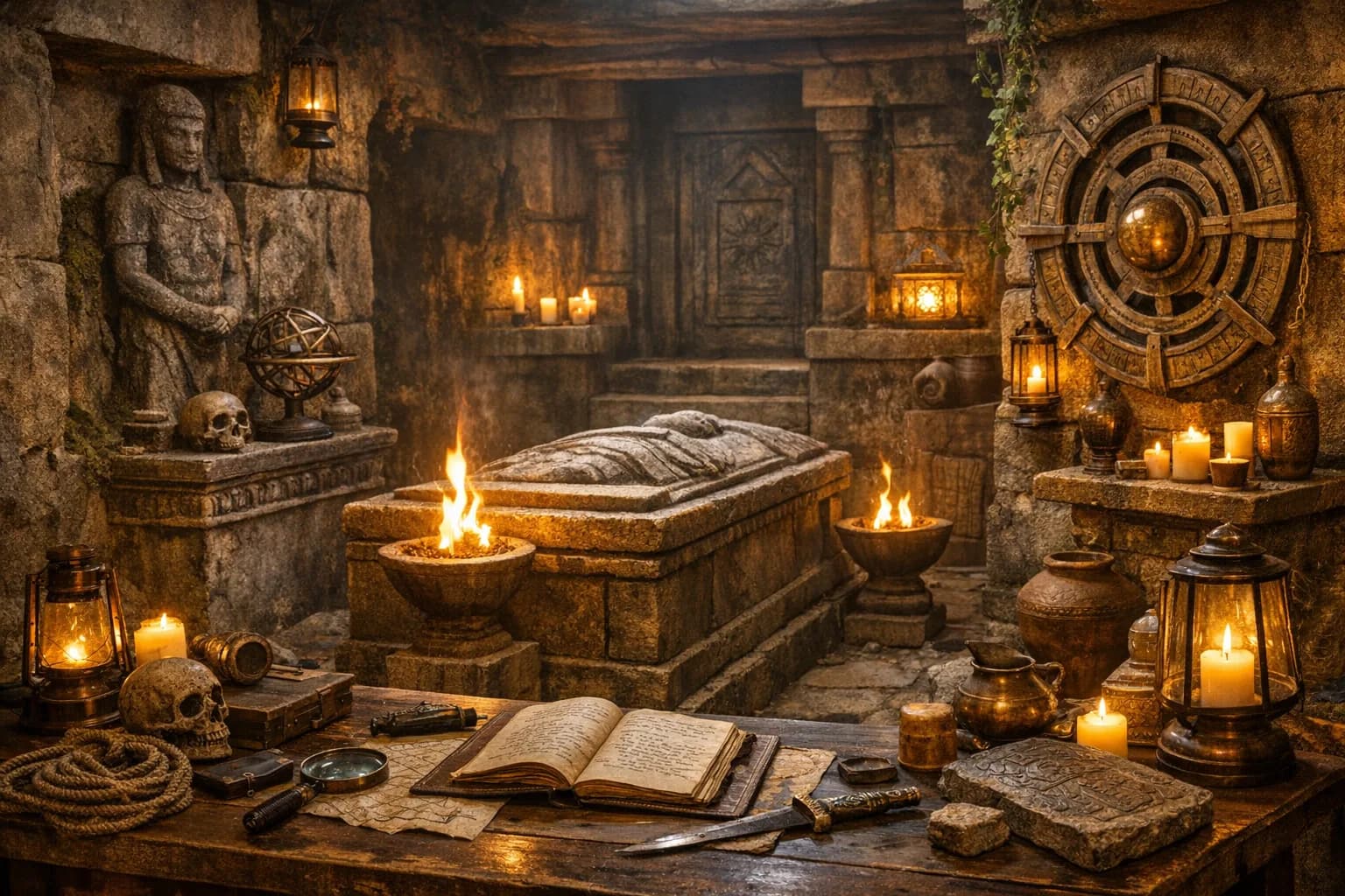 Die verborgene Gruft – Escape Room in Kleve