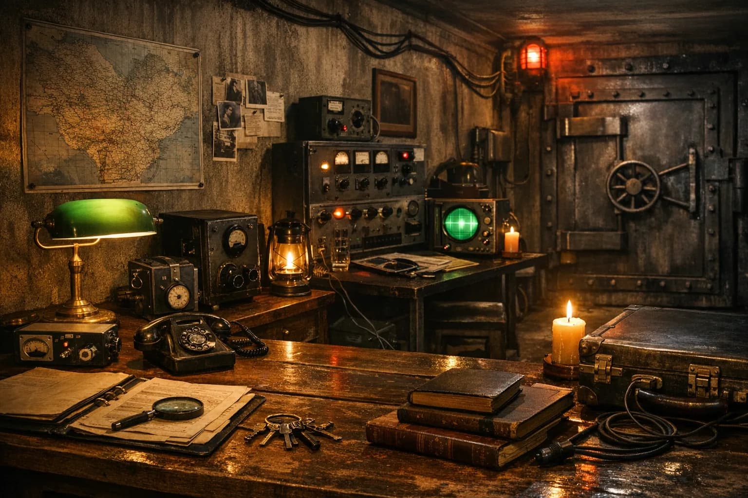 Geheimakte Bunker: CIA – Escape Room in Bergkamen