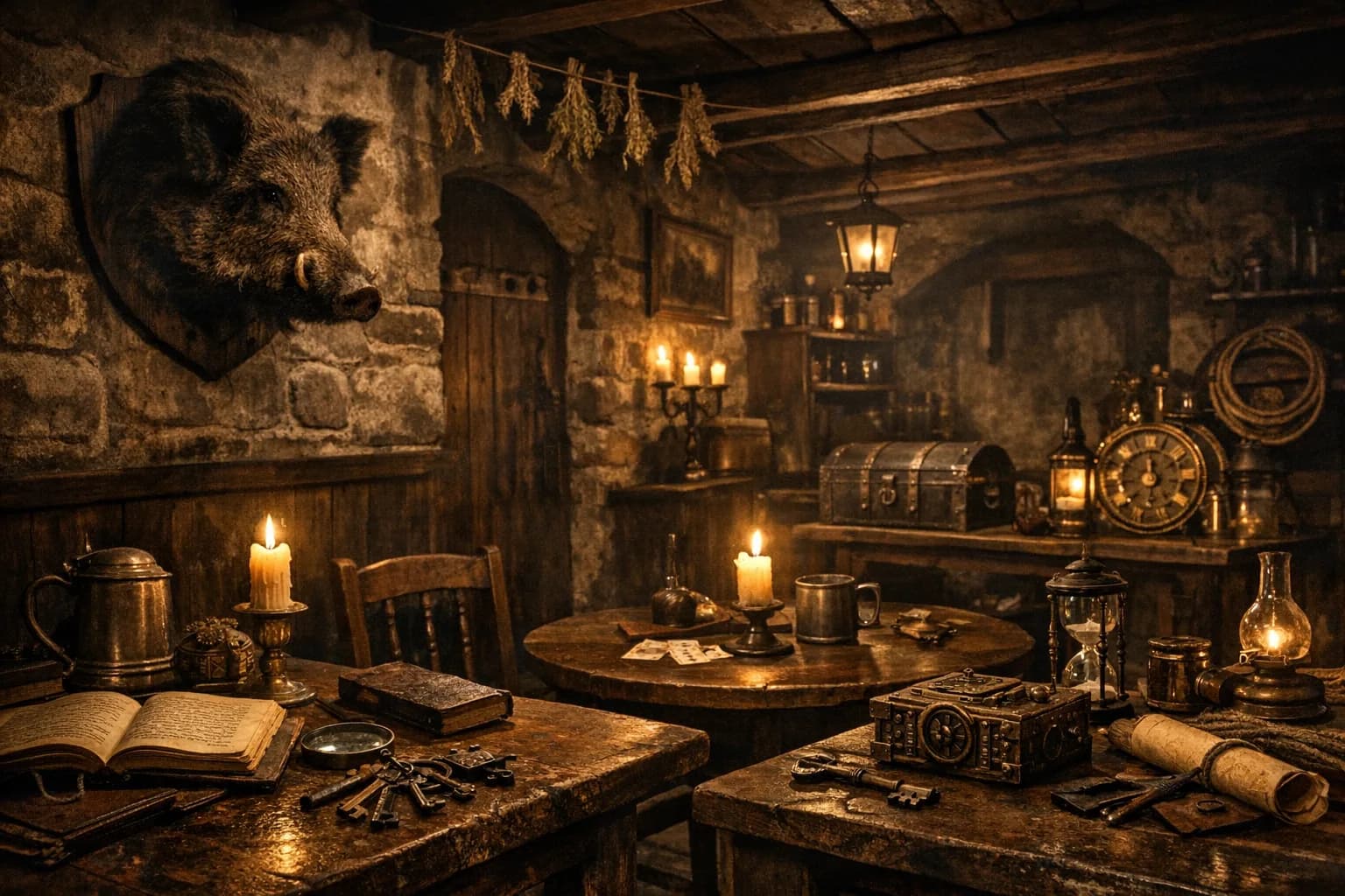 Im Wirtshaus zum Schwarzen Keiler – Escape Room in Kaufbeuren