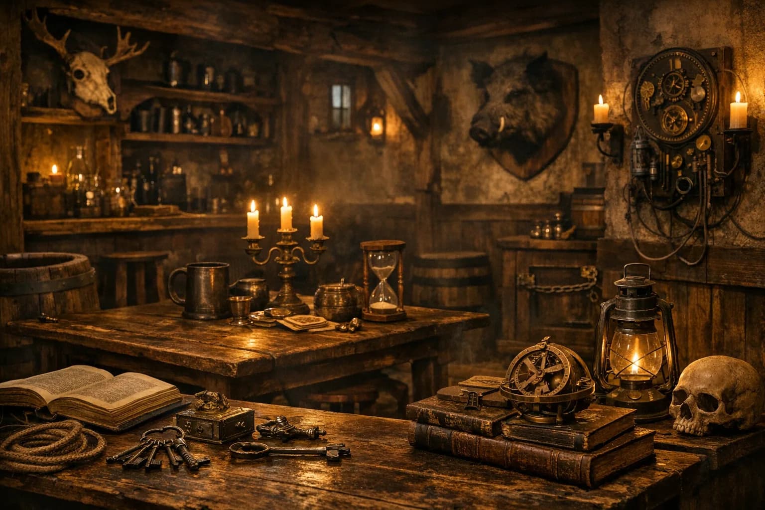 Im Wirtshaus zum Schwarzen Keiler – Escape Room in Neugablonz