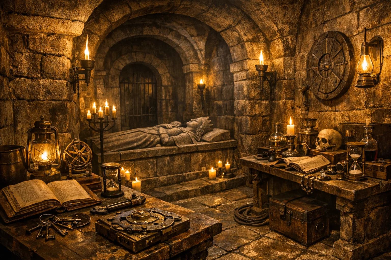 Gefangen in der Gruft der Königin – Escape Room in Landsberg