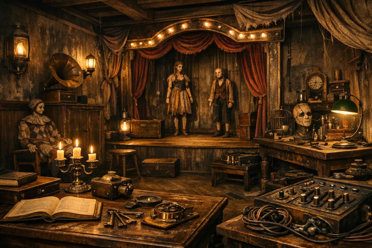 Der Puppenspieler – Escape Room in Dortmund