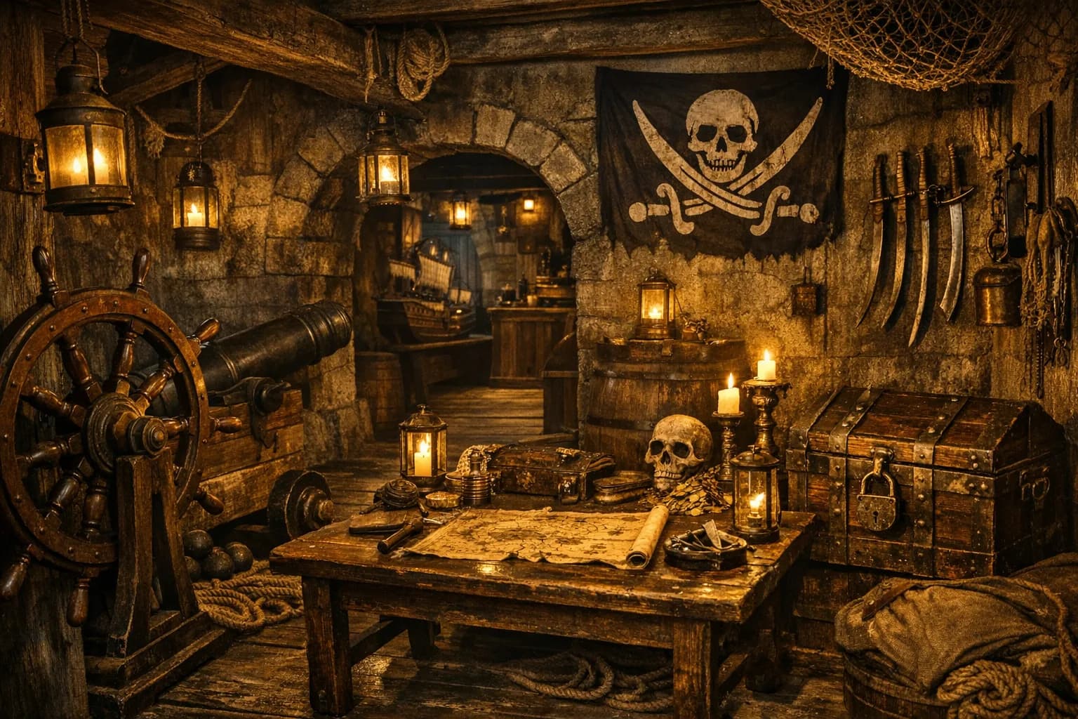 Fluch der Piraten – Escape Room in Essen
