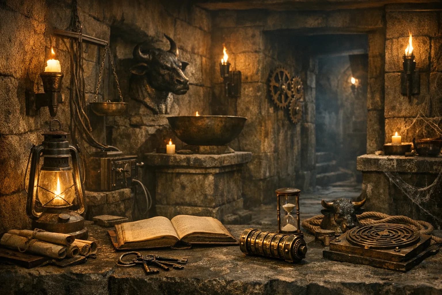 Labyrinth des Minotaurus – Escape Room in Hermsdorf