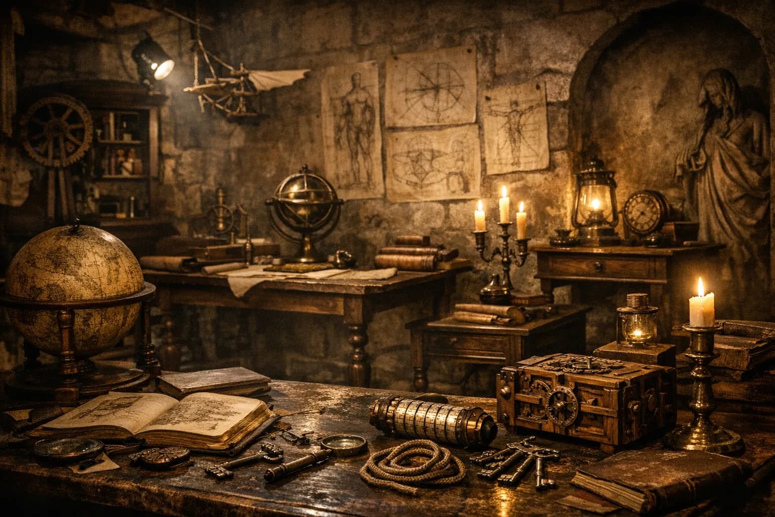 Da Vinci und seine kodierte Kunst – Escape Room in München