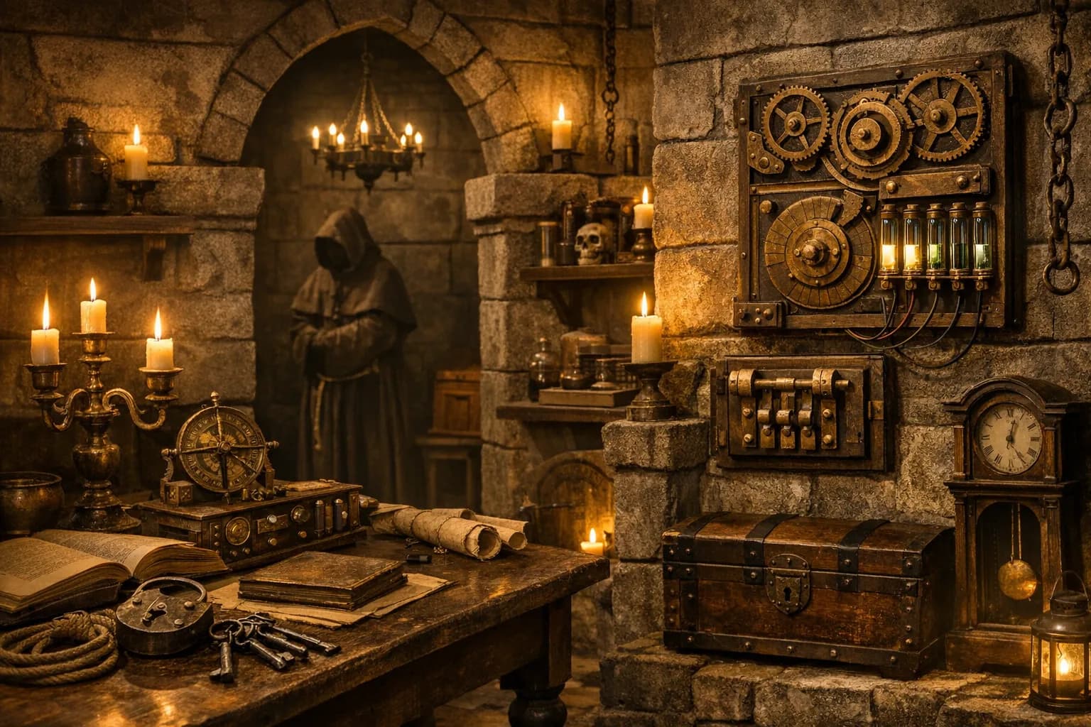 Das Geheimnis der toten Mönche – Escape Room in Frechen