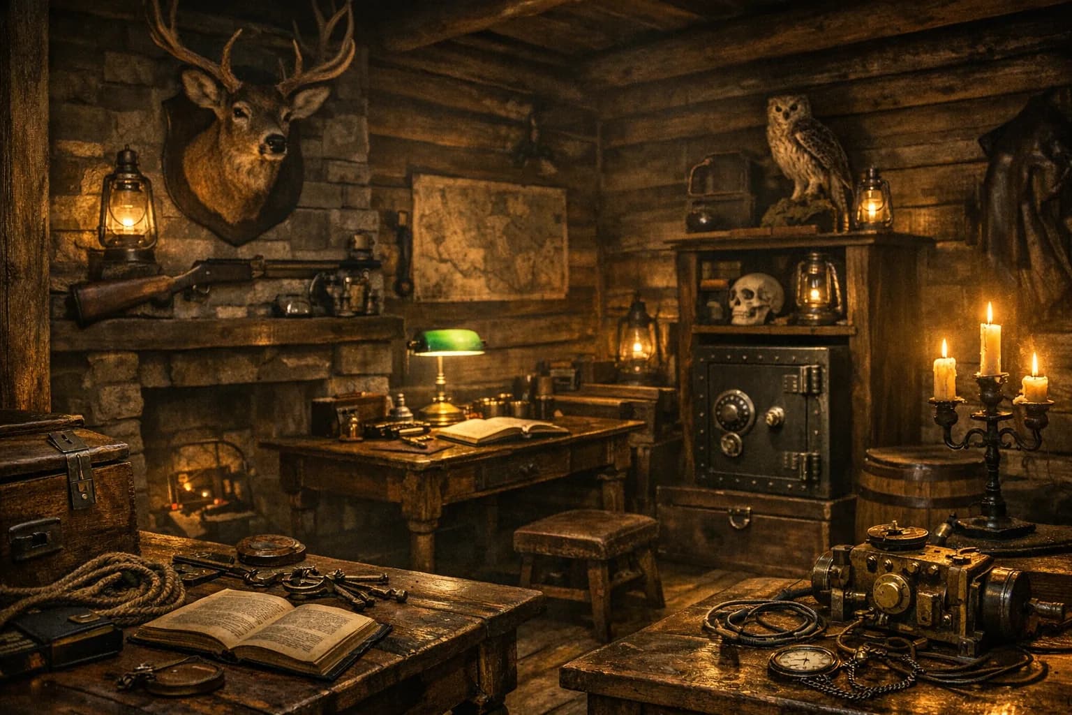 Hunter's Lodge – Escape Room in Neu-Ulm