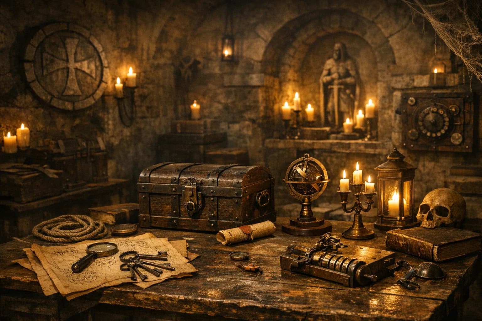 Das Geheimnis Der Tempelritter – Escape Room in Pleinfeld