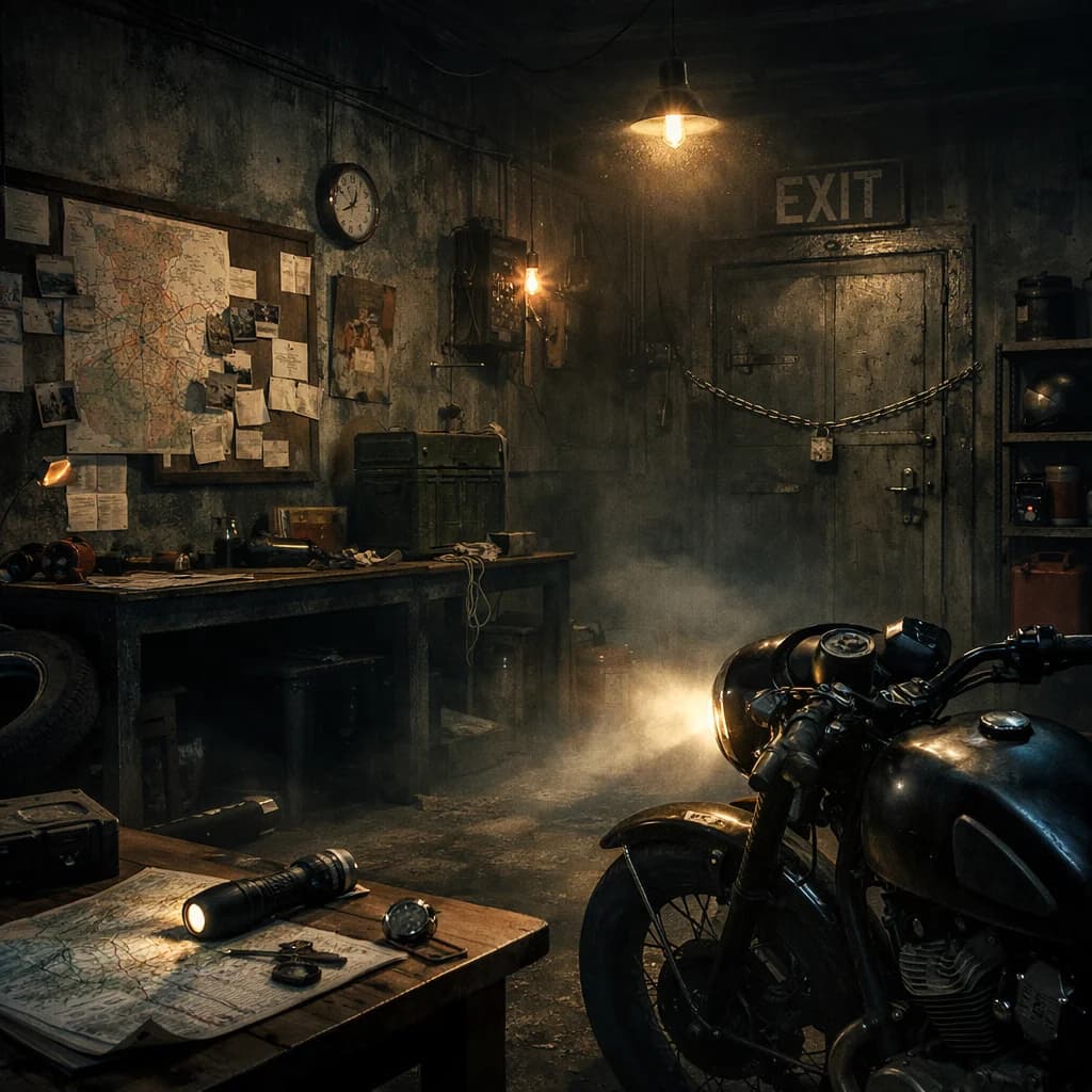 Die Flucht Mit Dem Motorrad – Escape Room in Niederkassel