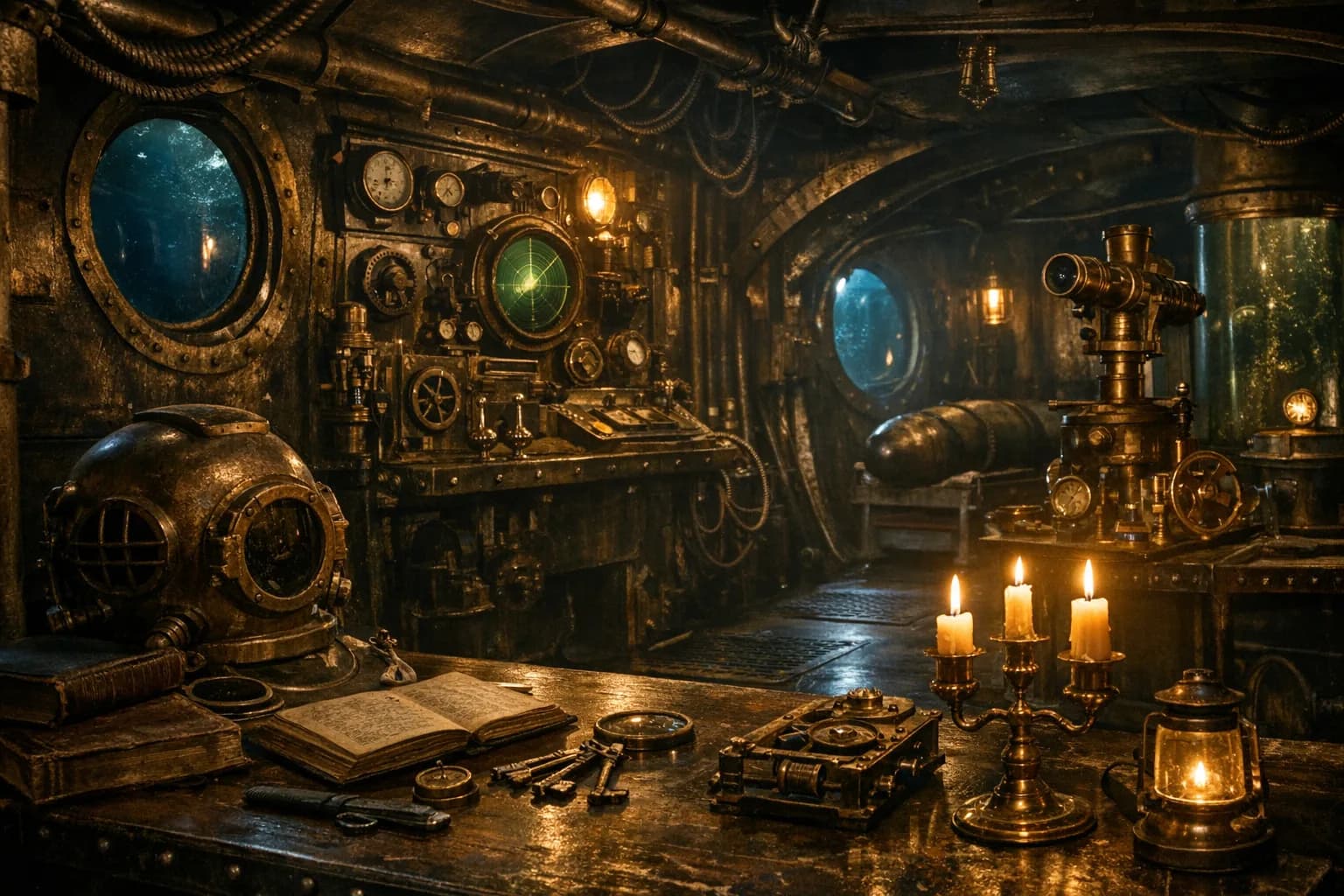 Die Natutilus - 20.000 Meilen Unter Dem Meer – Escape Room in Halle