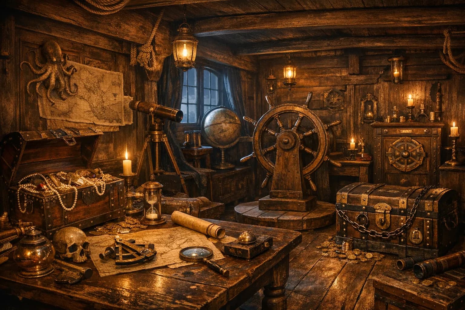 Das Vermächtnis des Kapitäns – Escape Room in Düsseldorf