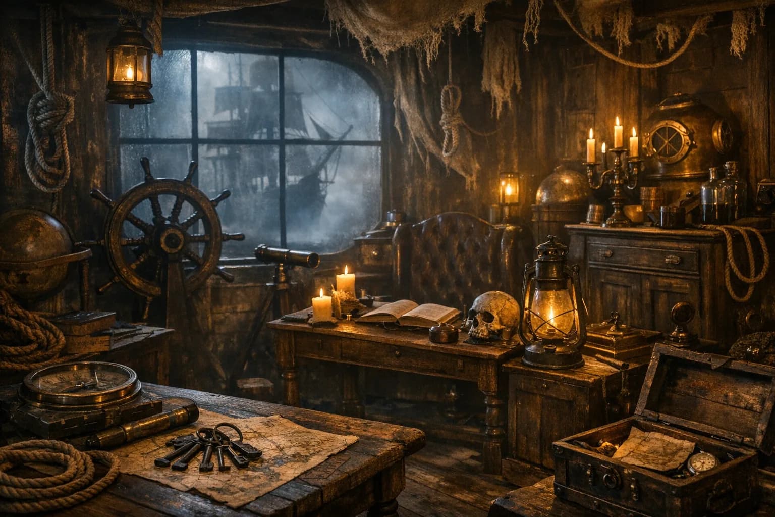 Das Vermächtnis des Kapitäns – Escape Room in Kiel