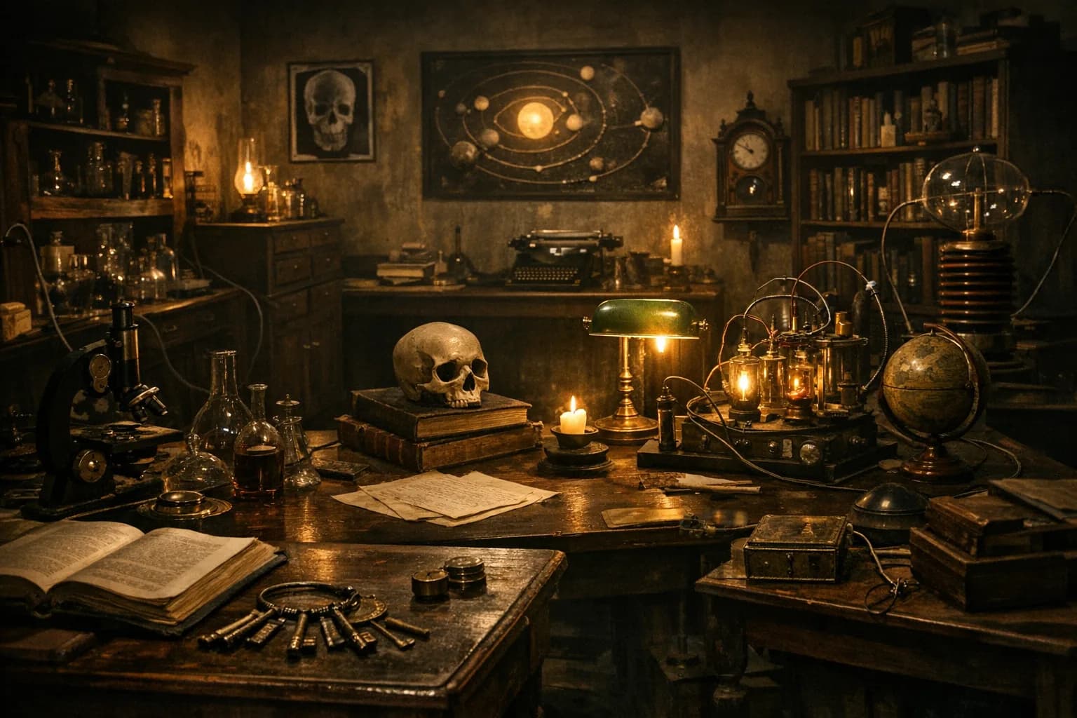 Mord auf dem Dachboden - Teil 1: Akte Dr. Siegfried Winter – Escape Room in Mönchengladbach