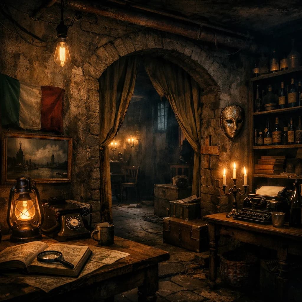 Italy: Backroom – Escape Room in Dresden