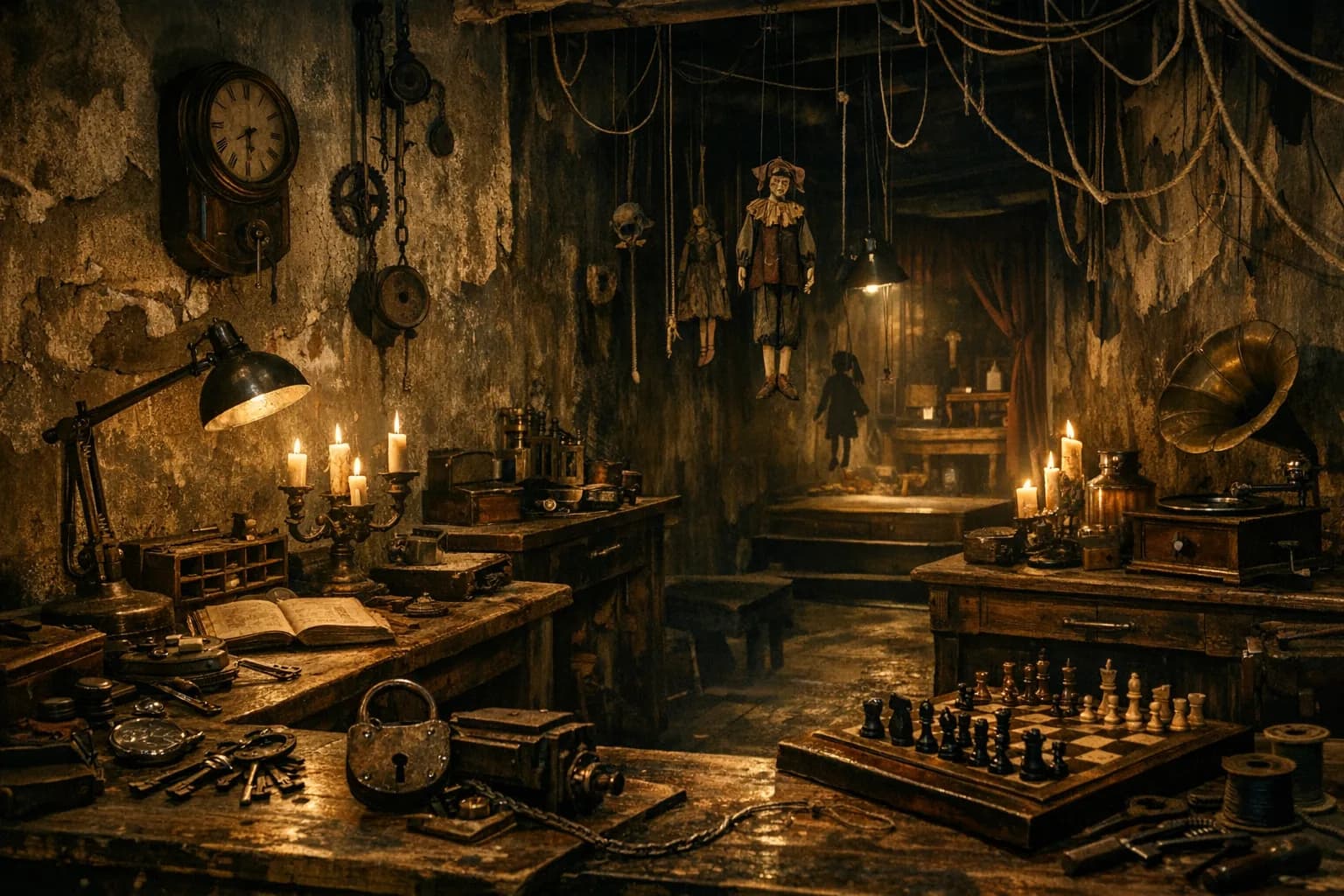 Der Puppenspieler – Escape Room in Berlin
