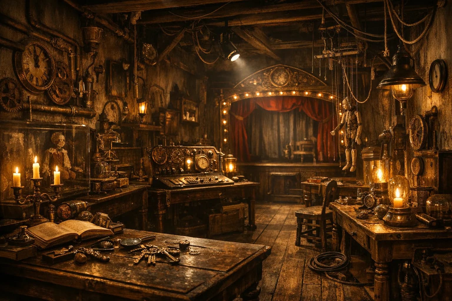Steampunk Puppenspieler – Escape Room in Nürnberg
