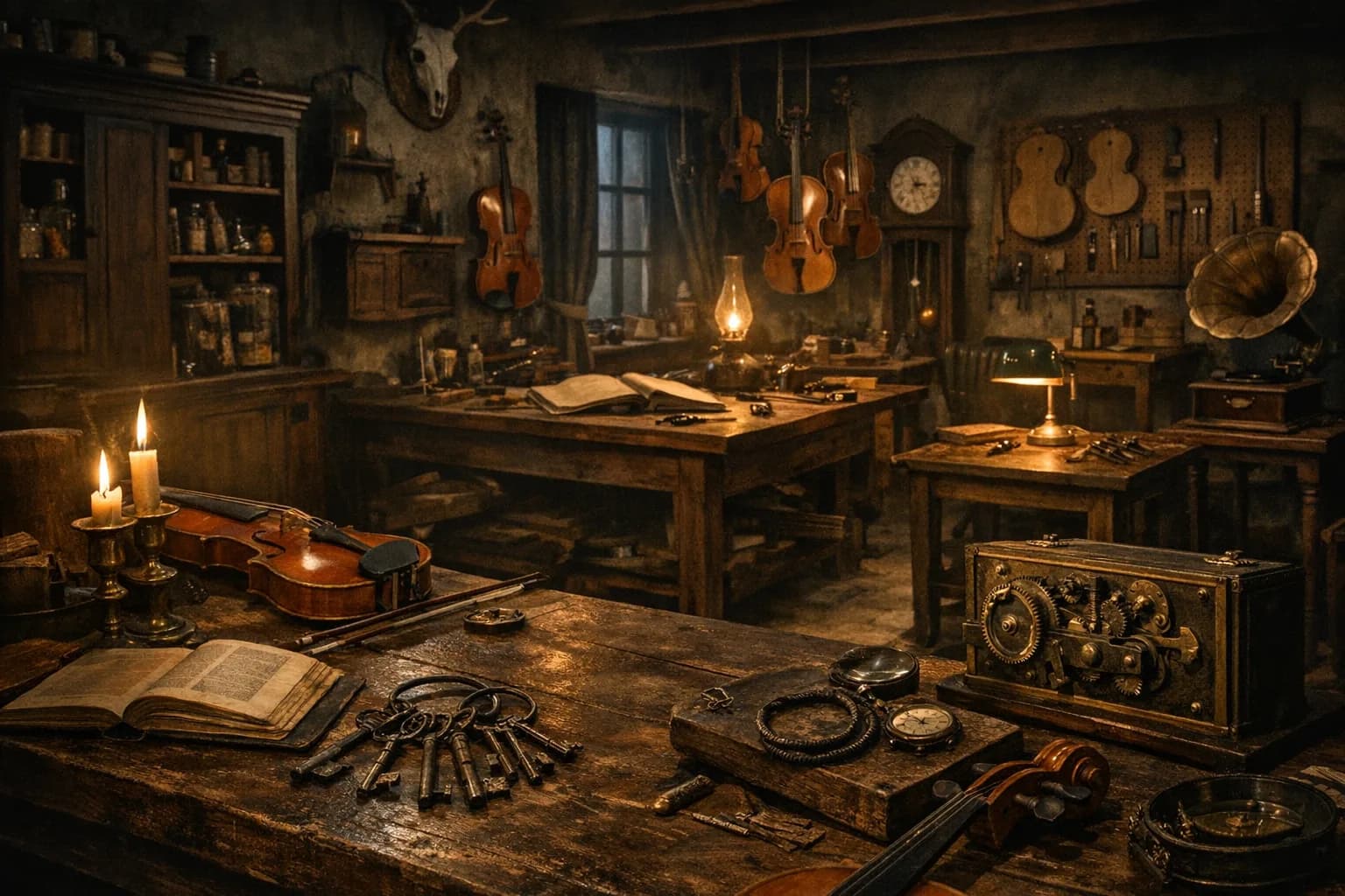 Der Geigenmacher-Fall – Escape Room in Füssen