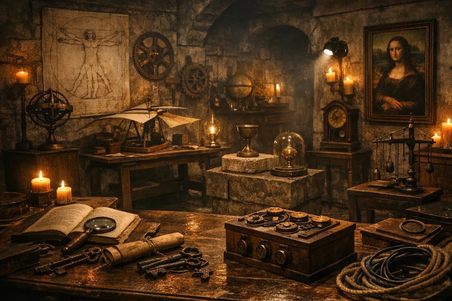 Der da Vinci-Code – Escape Room in Rostock