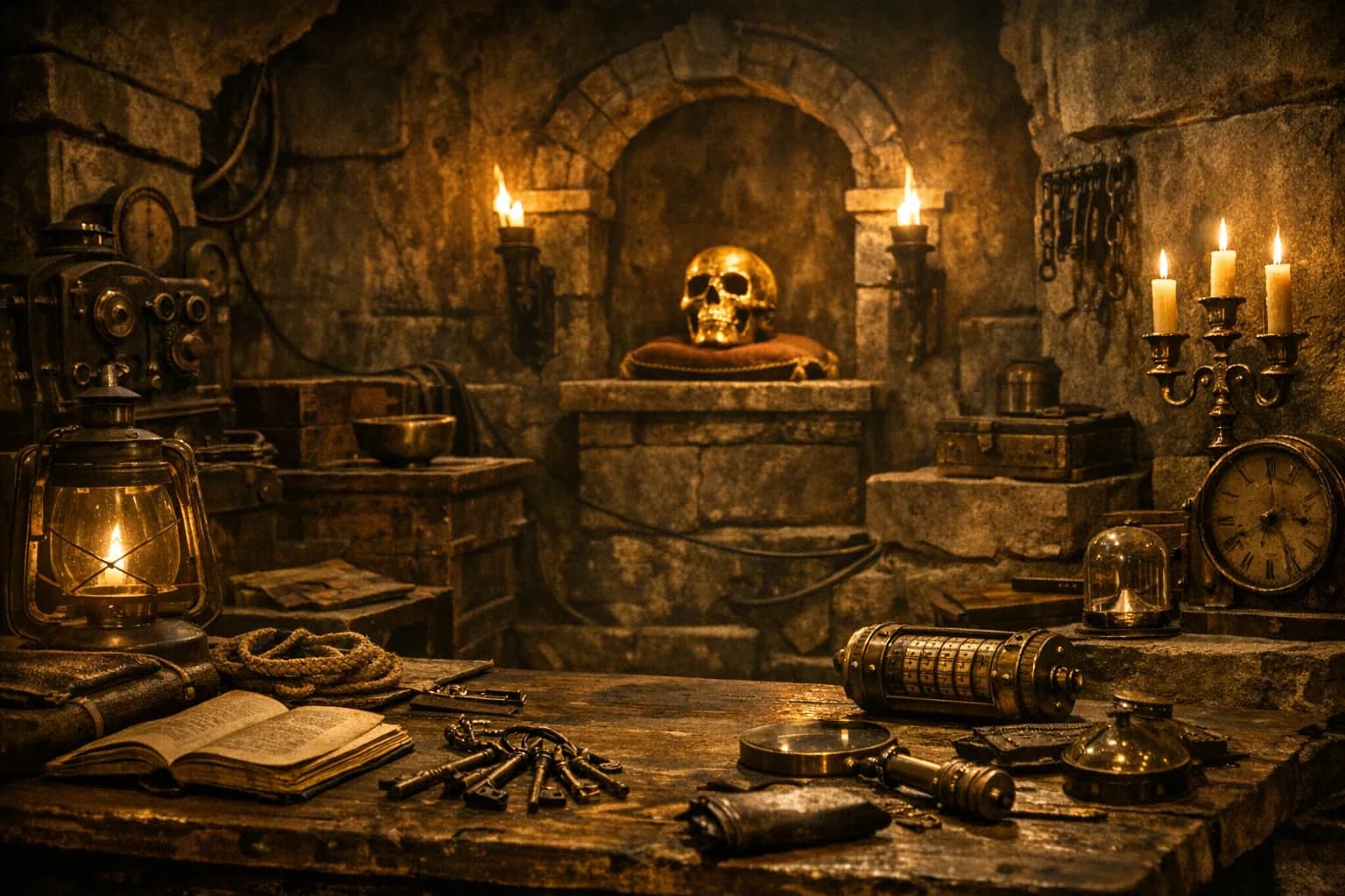Der Goldene Schädel – Escape Room in Hamburg