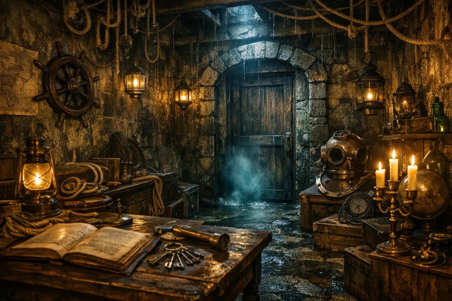 Neptuns Fluch – Escape Room in Hamburg
