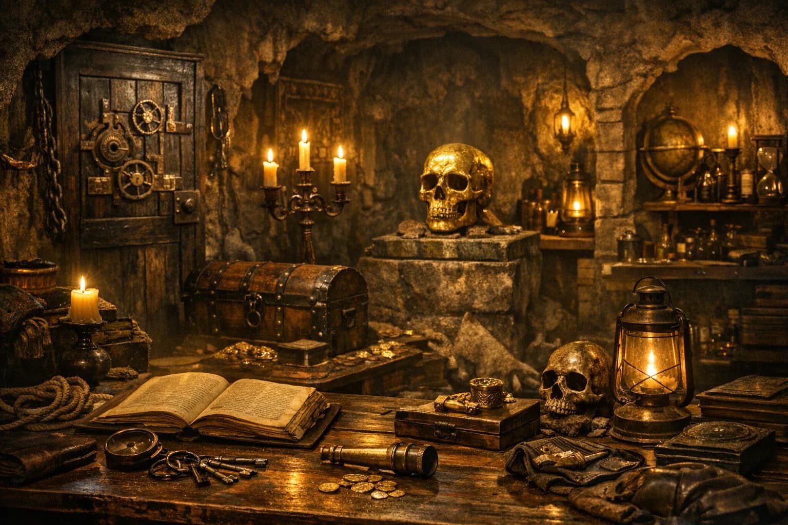 Der Goldene Schädel – Escape Room in Hamburg