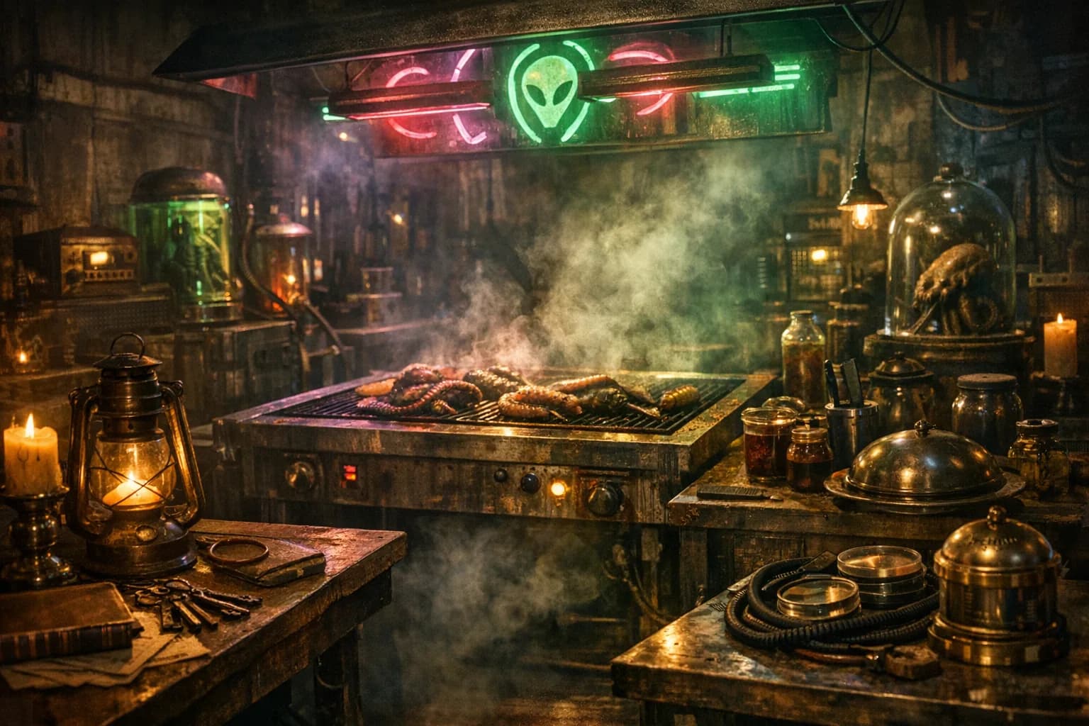 Alien Grill – Escape Room in Berlin