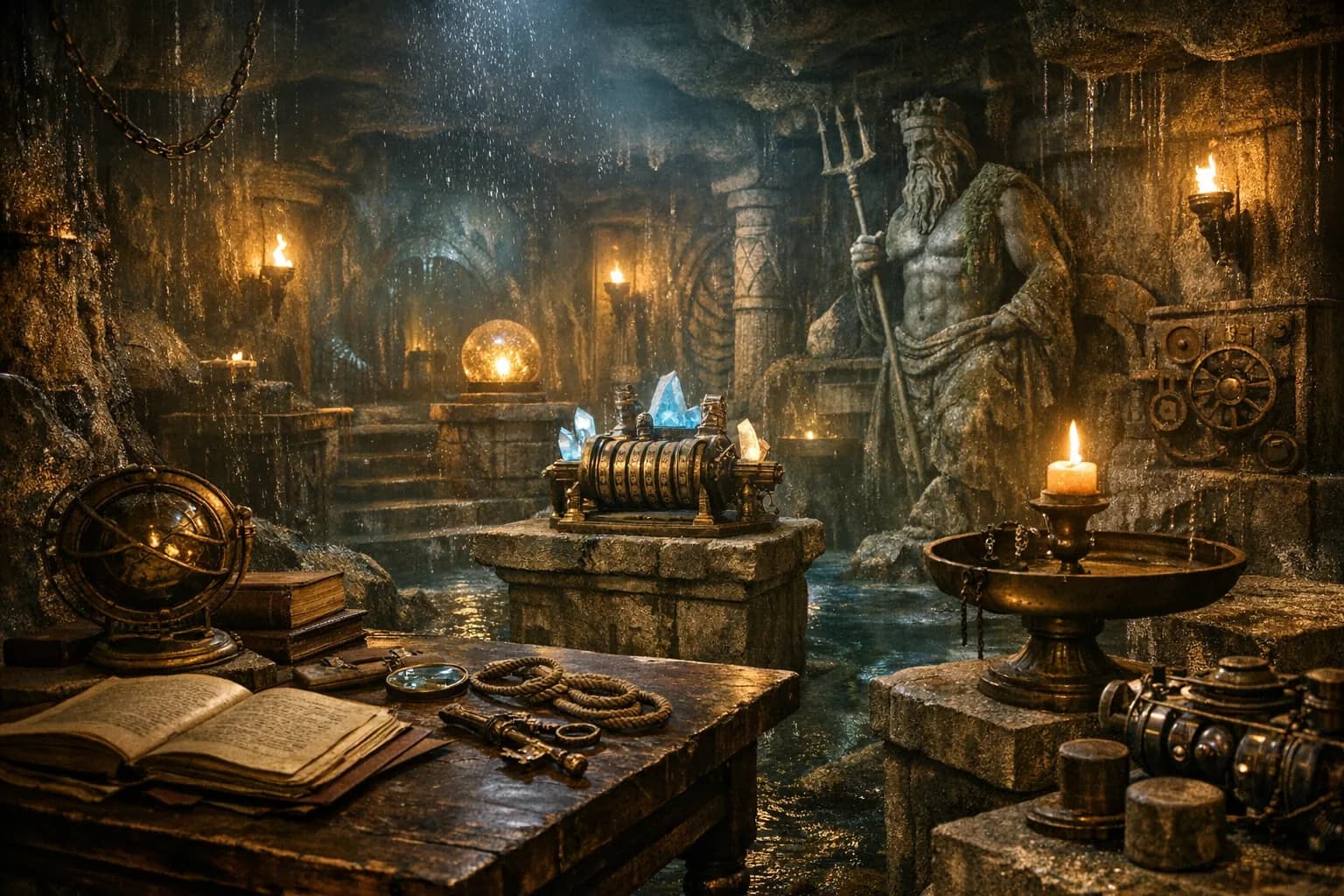 Atlantis und der Tempel des Gleichgewichts – Escape Room in Aachen
