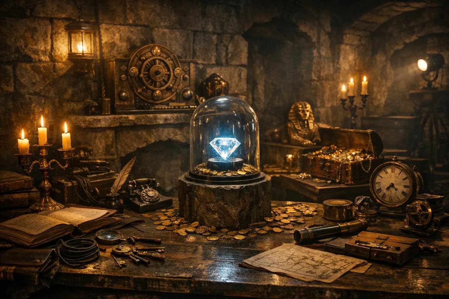 Der Fluch des Diamanten – Escape Room in Dortmund