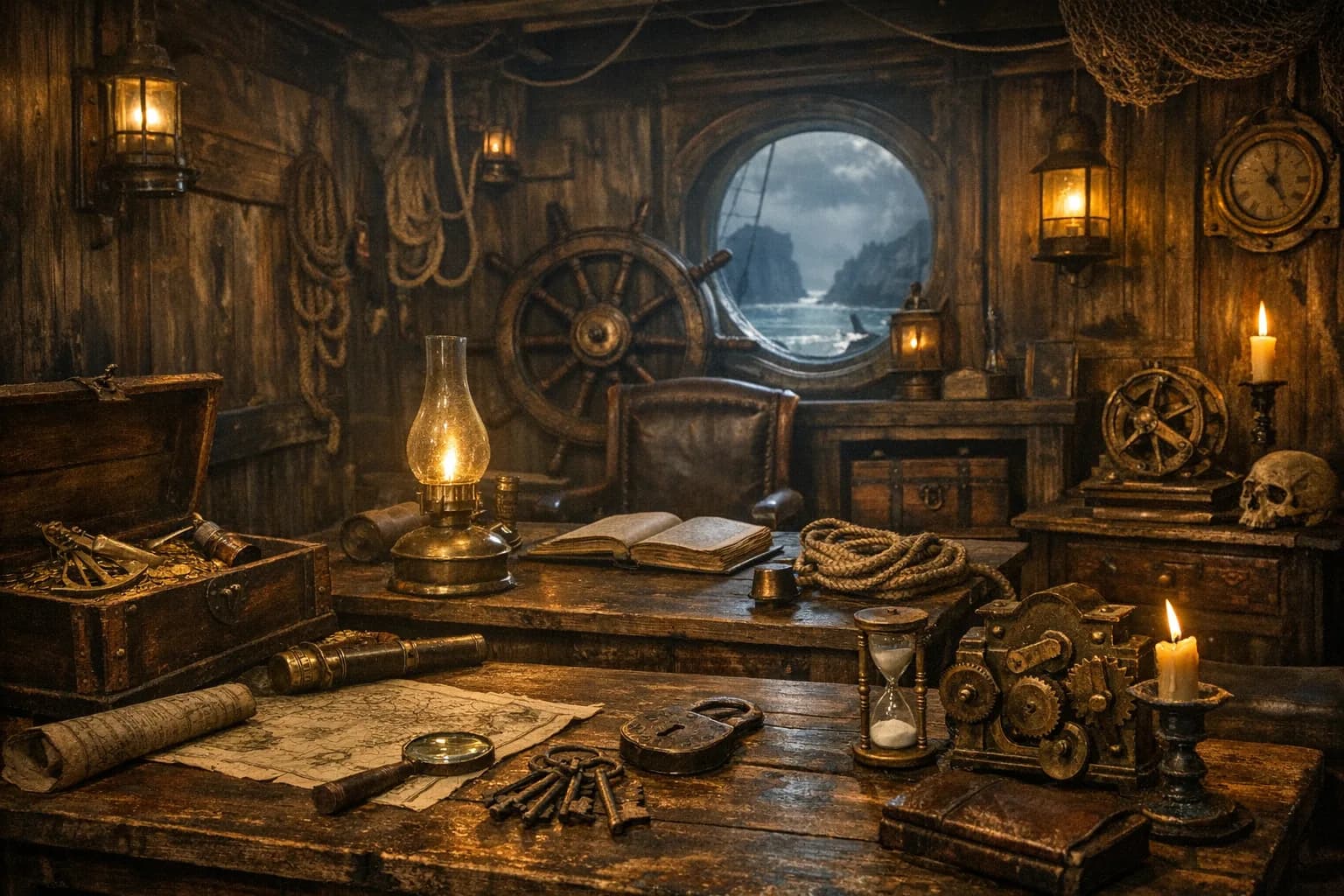 Der Piratenschatz des Kapitän Hook – Escape Room in Dortmund