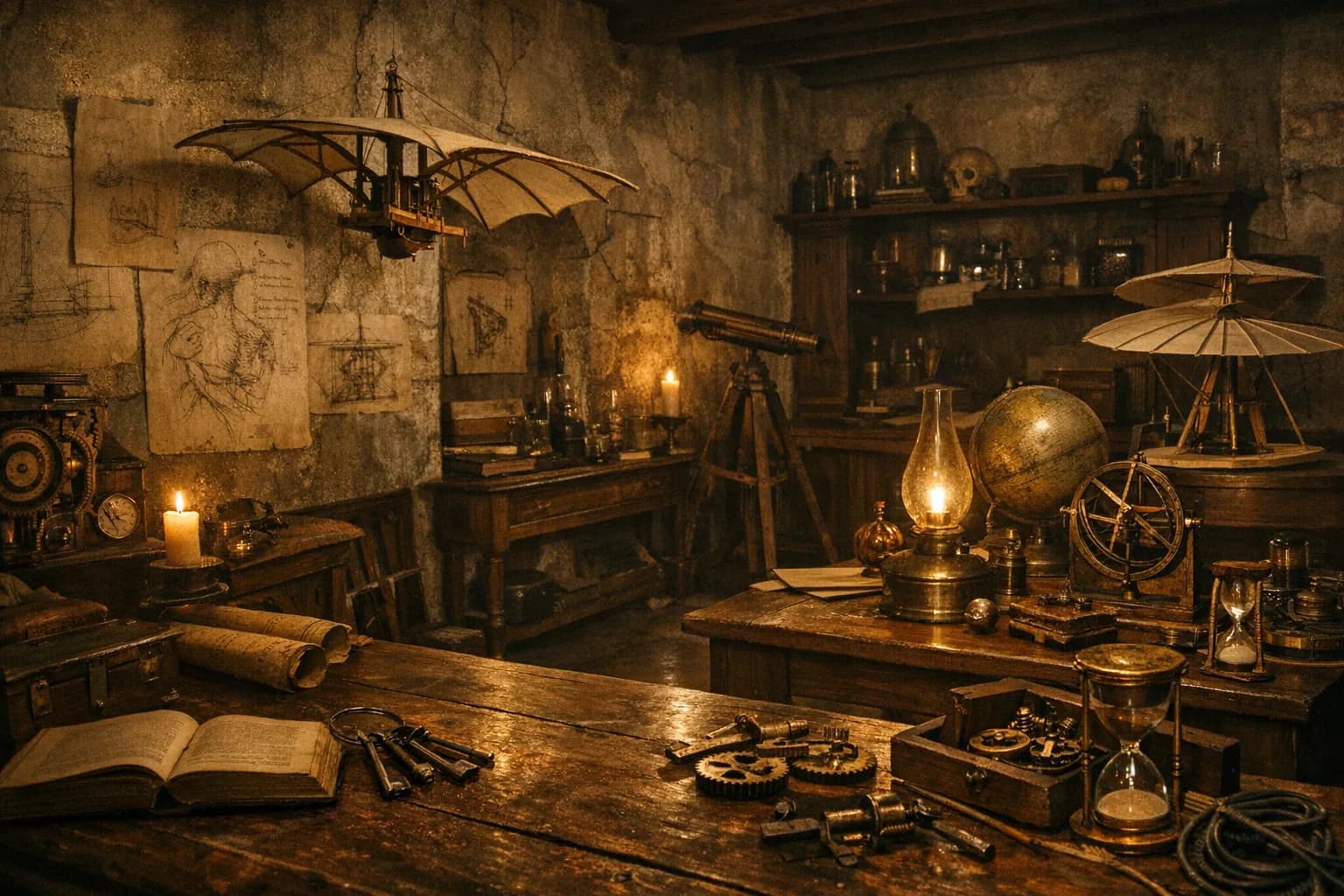 Leonardo da Vinci's Cabinet – Escape Room in Berlin
