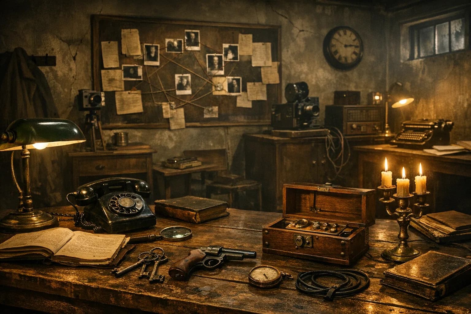 4 Morde, eine Chance – Escape Room in Bochum