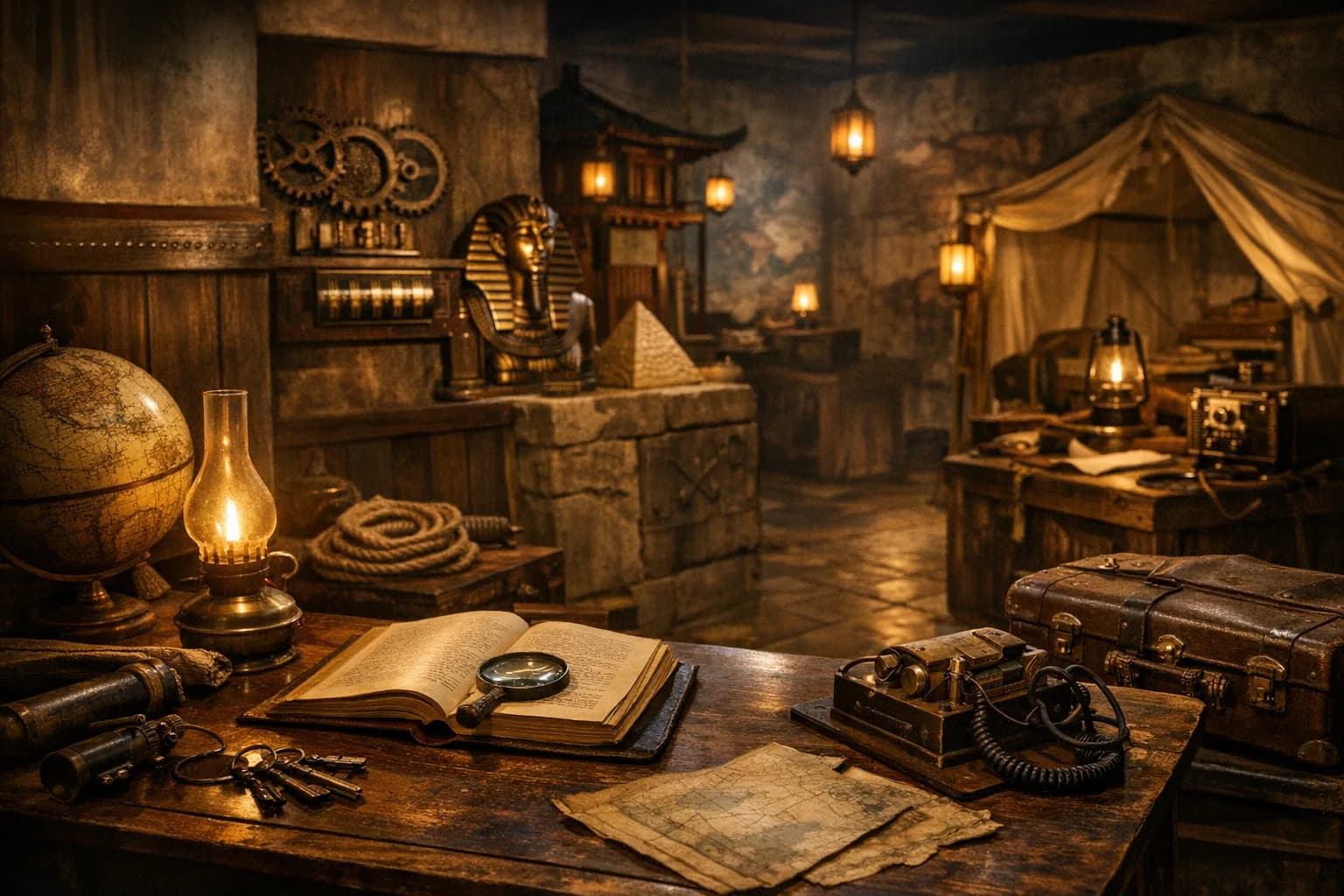 In 8 Rätseln um die Welt – Escape Room in Nordhorn