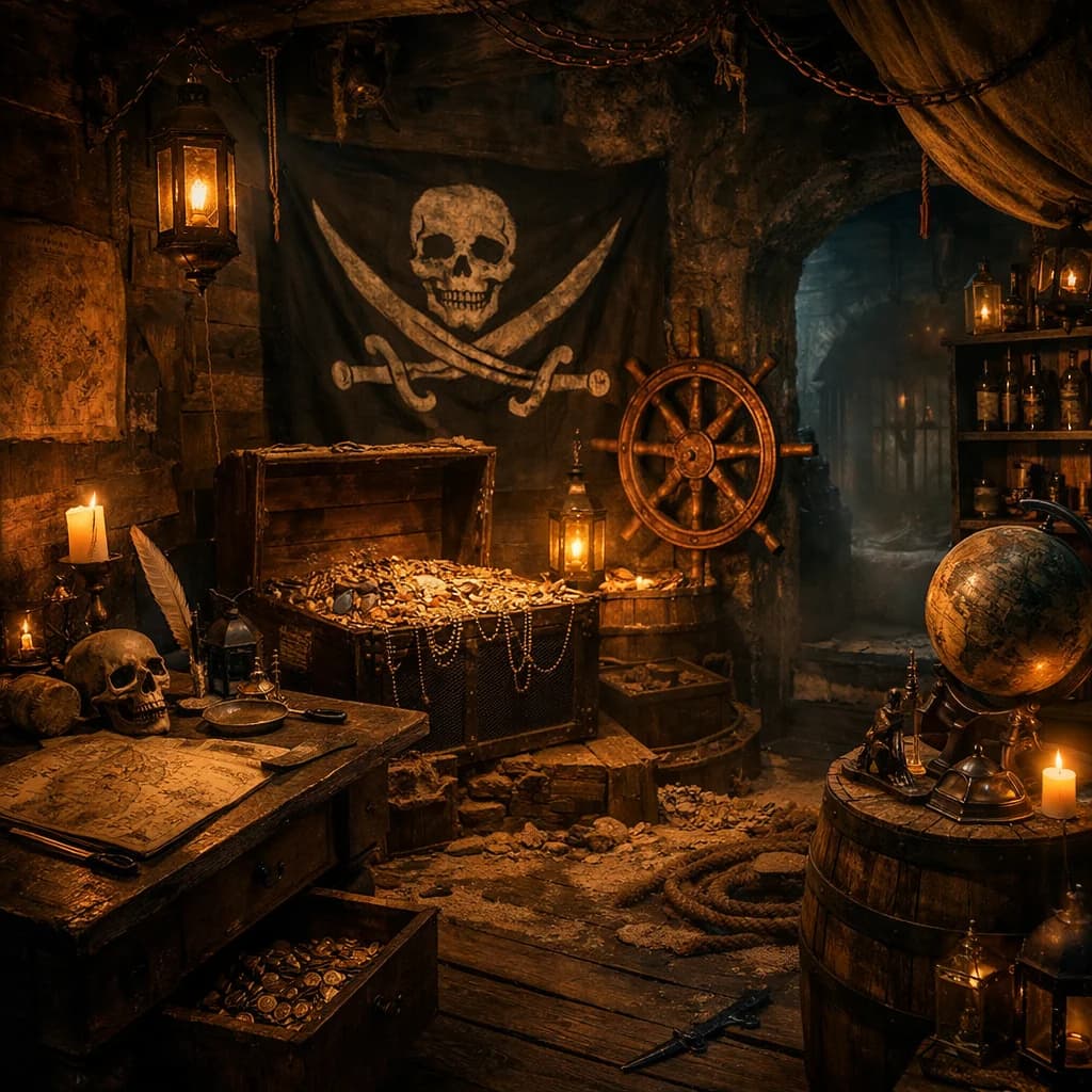 Der Schatz von Calico Jack – Escape Room in Magdeburg
