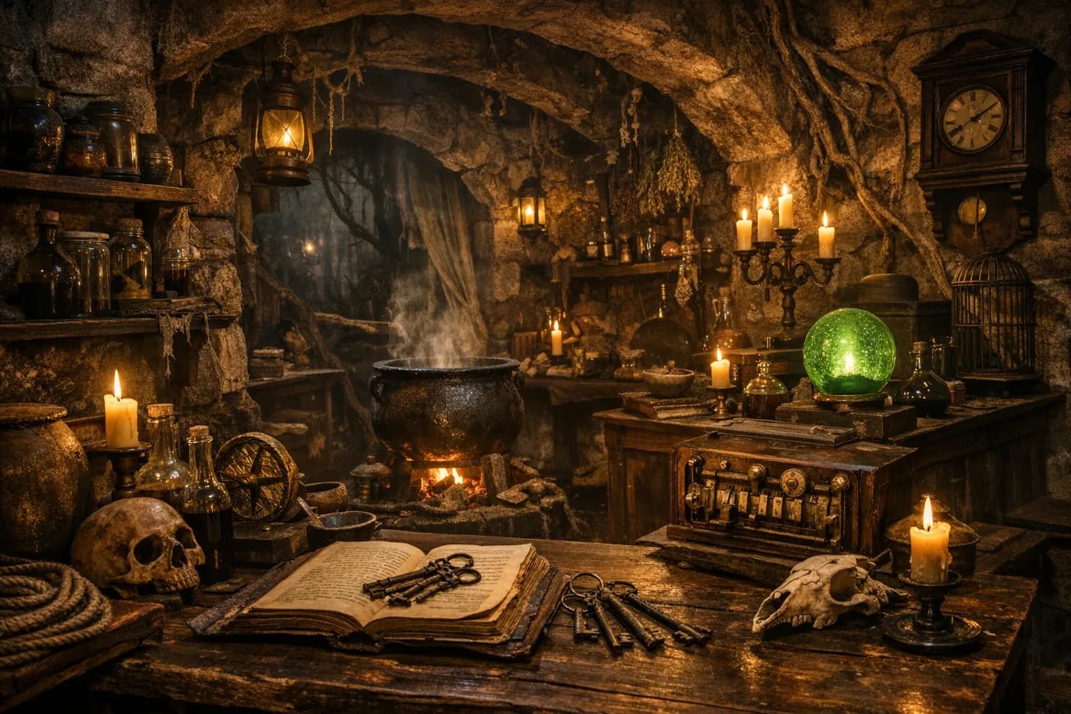 Hexe Nana Jaga – Escape Room in Lippstadt