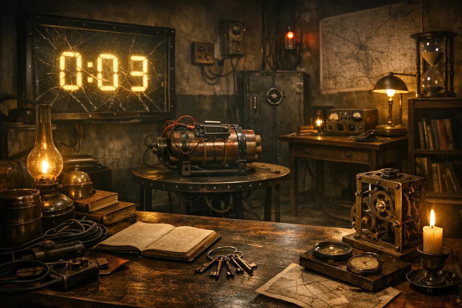 Der Countdown läuft – Escape Room in Niedermulsener