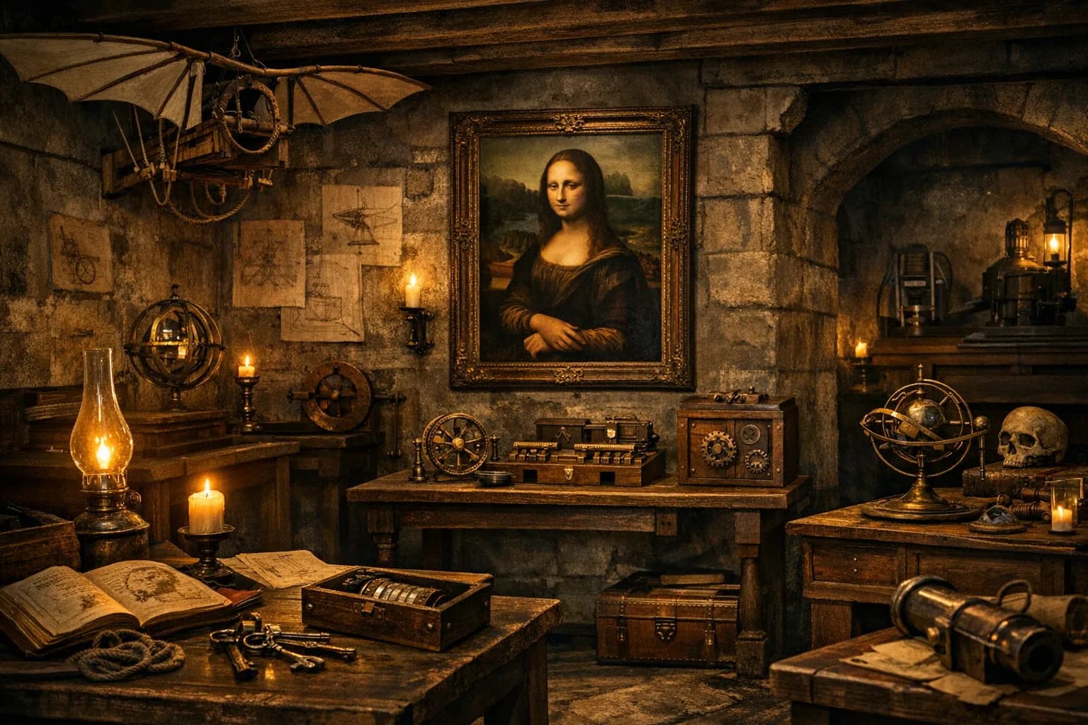 Leonardo da Vinci – Escape Room in Niedermulsener