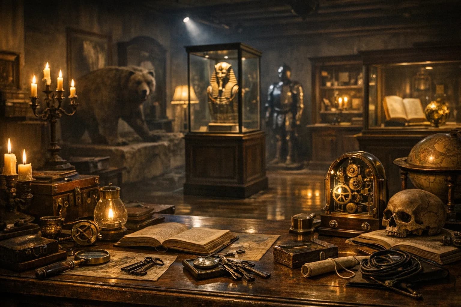 Nachts im Museum – Escape Room in Mülsen