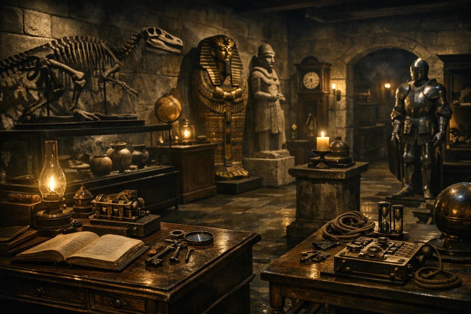 Nachts im Museum – Escape Room in Niedermulsener