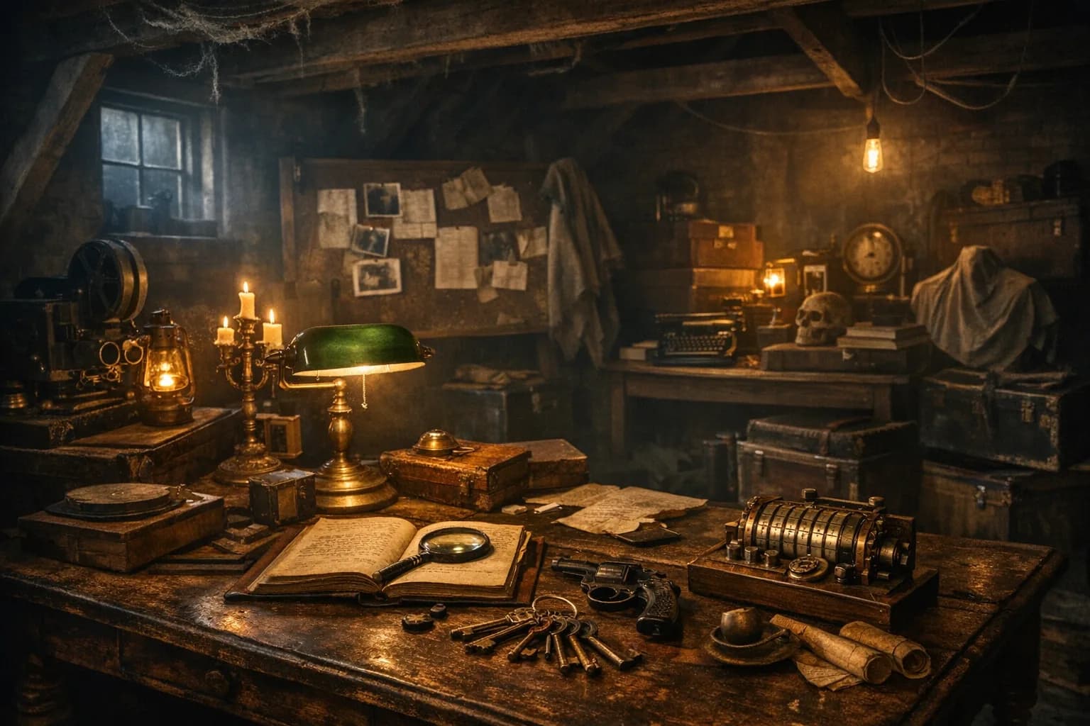 Mord auf dem Dachboden - Teil 2 - Die Akte Marie Katharina – Escape Room in Gelnhausen