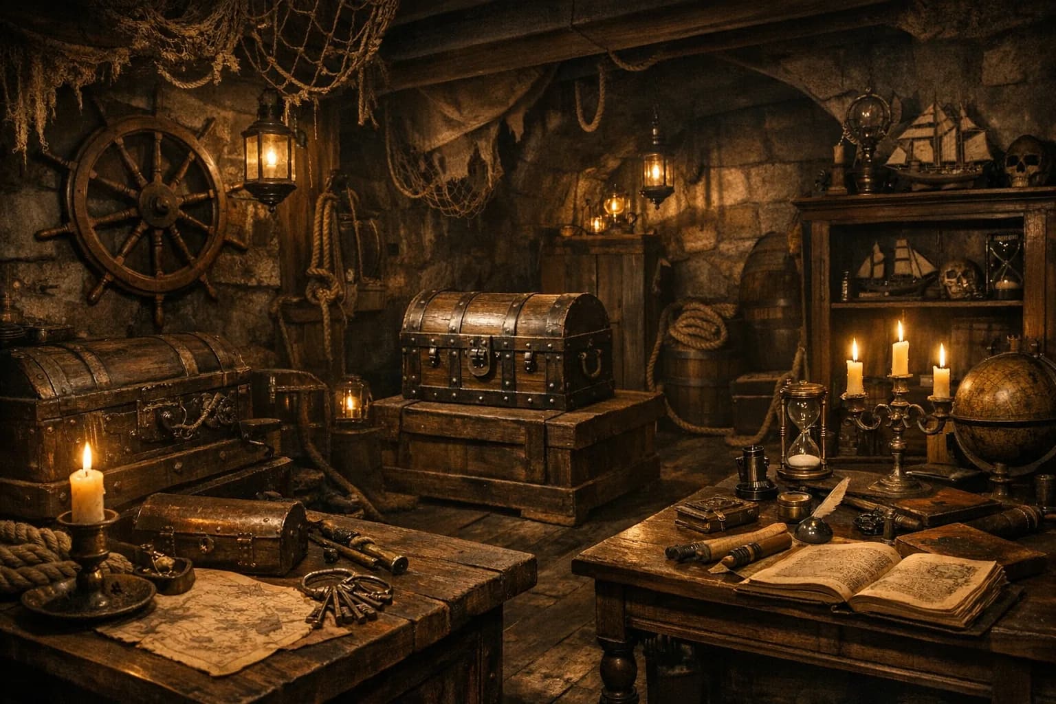 A Pirate's Tale – Escape Room in Würzburg
