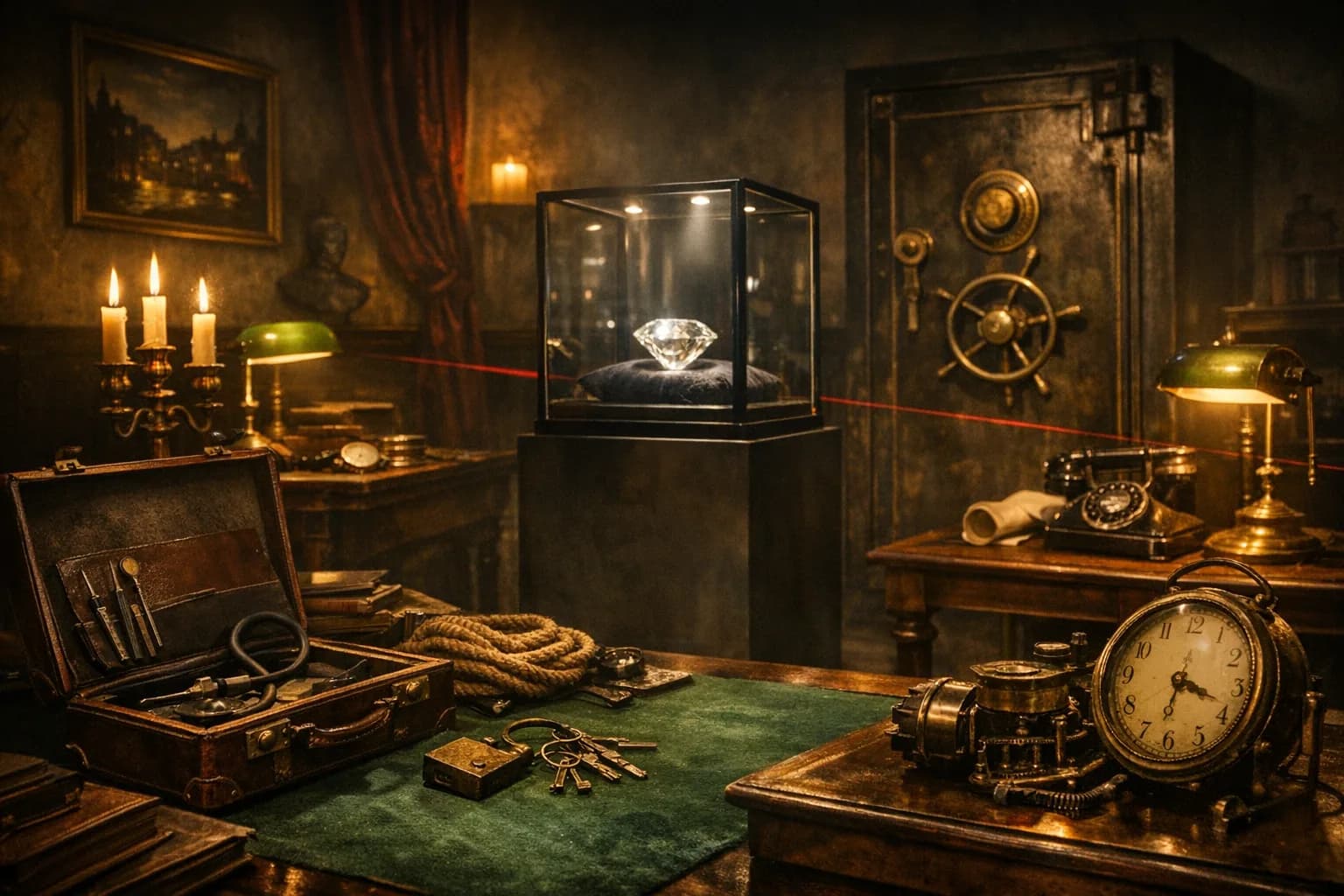 Juwelenraub – Escape Room in Neustadt an der Aisch