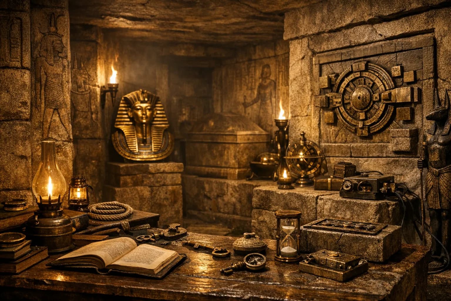 Tutanchamuns Grab – Escape Room in Wuppertal