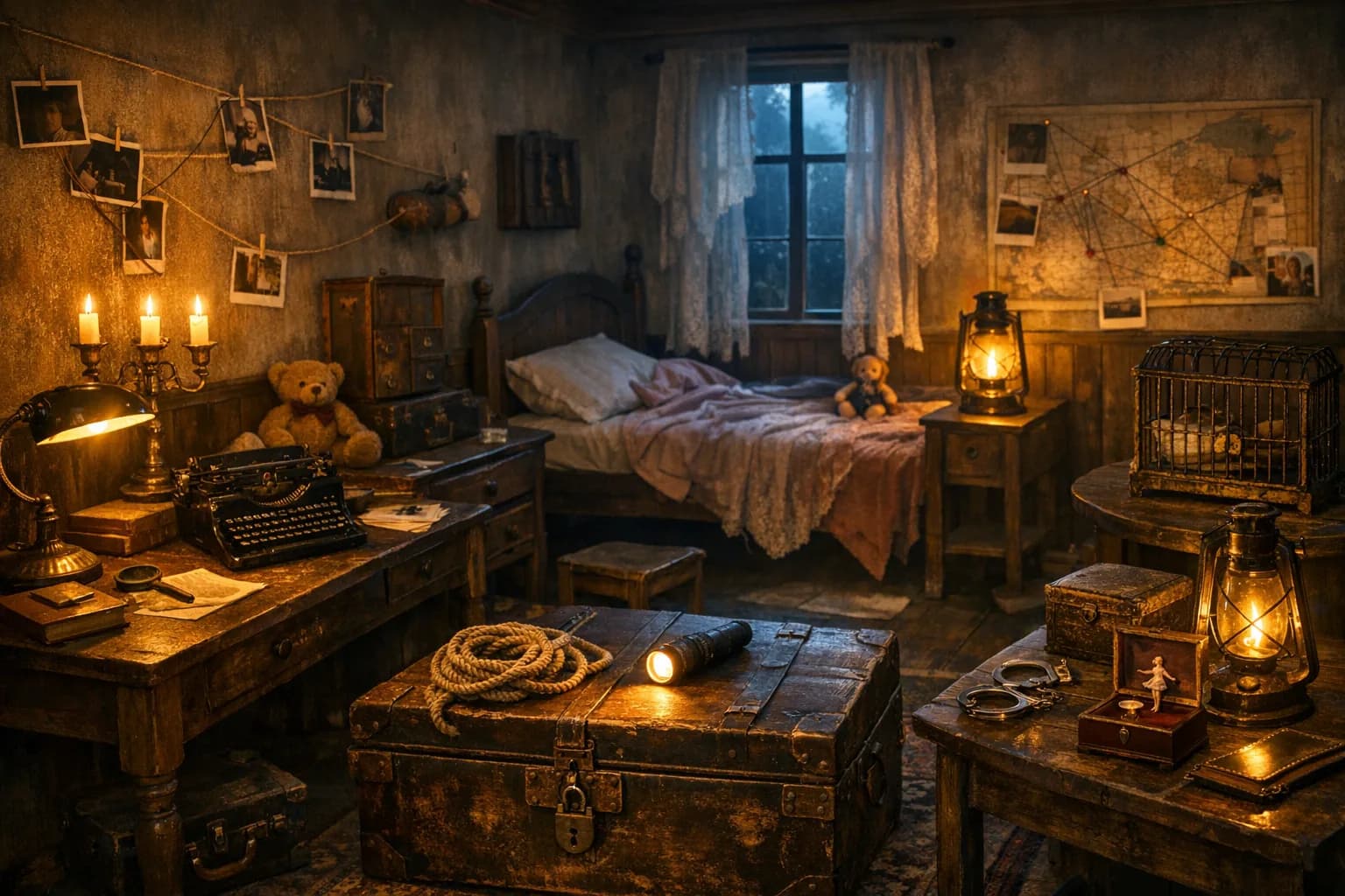 Das Zimmer der entführten Lucy