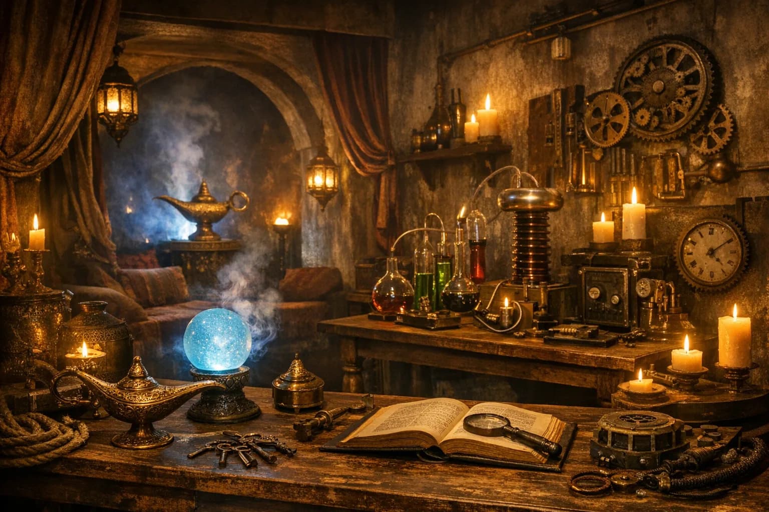 Genie & Wahnsinn – Escape Room in Hamburg