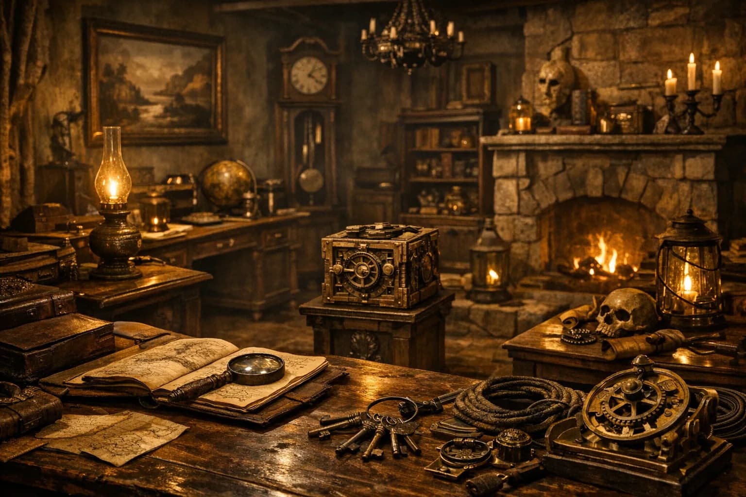 Geschichten einer Schatzjägerin – Escape Room in Dresden