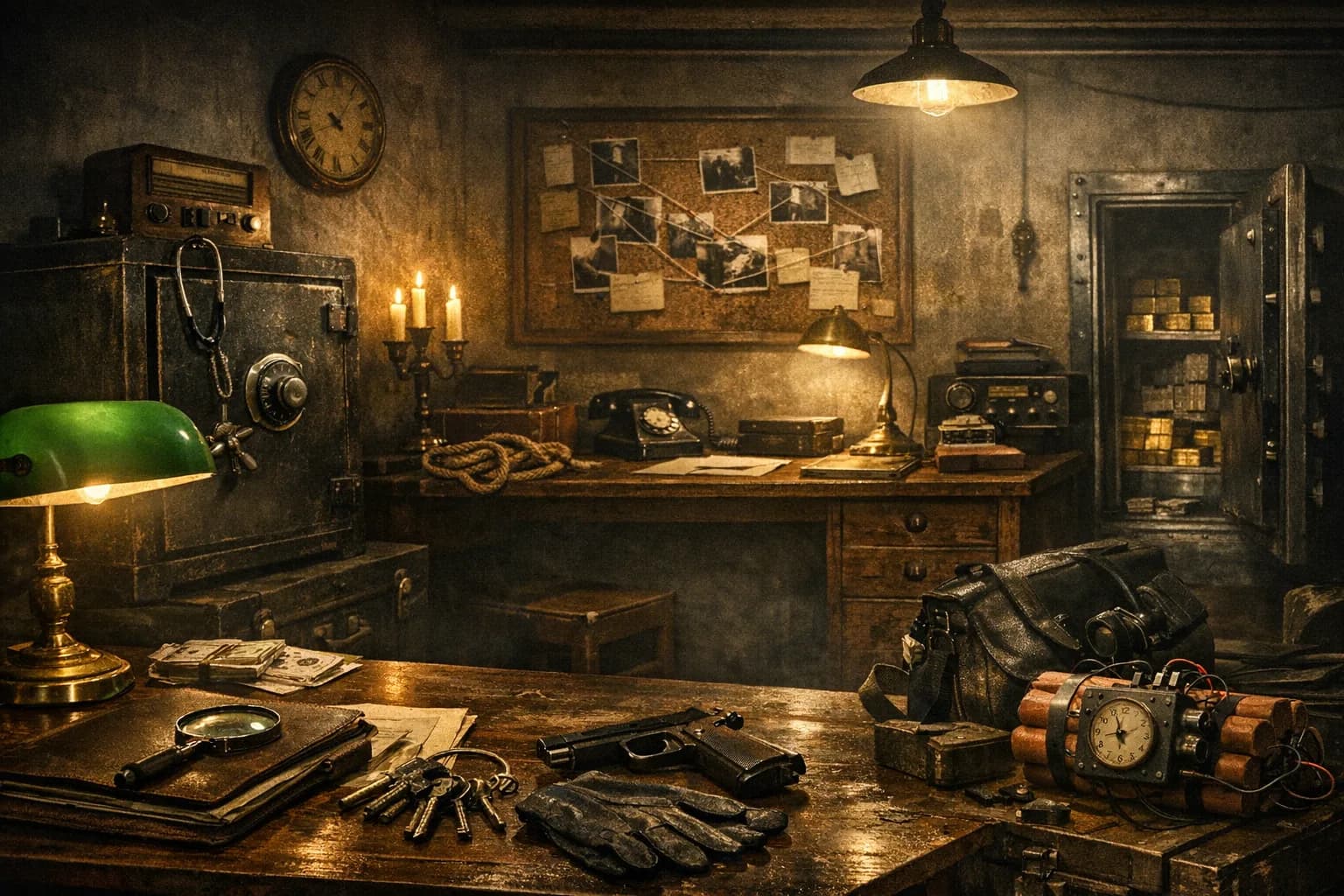They Stole A Million! – Escape Room in Hamburg