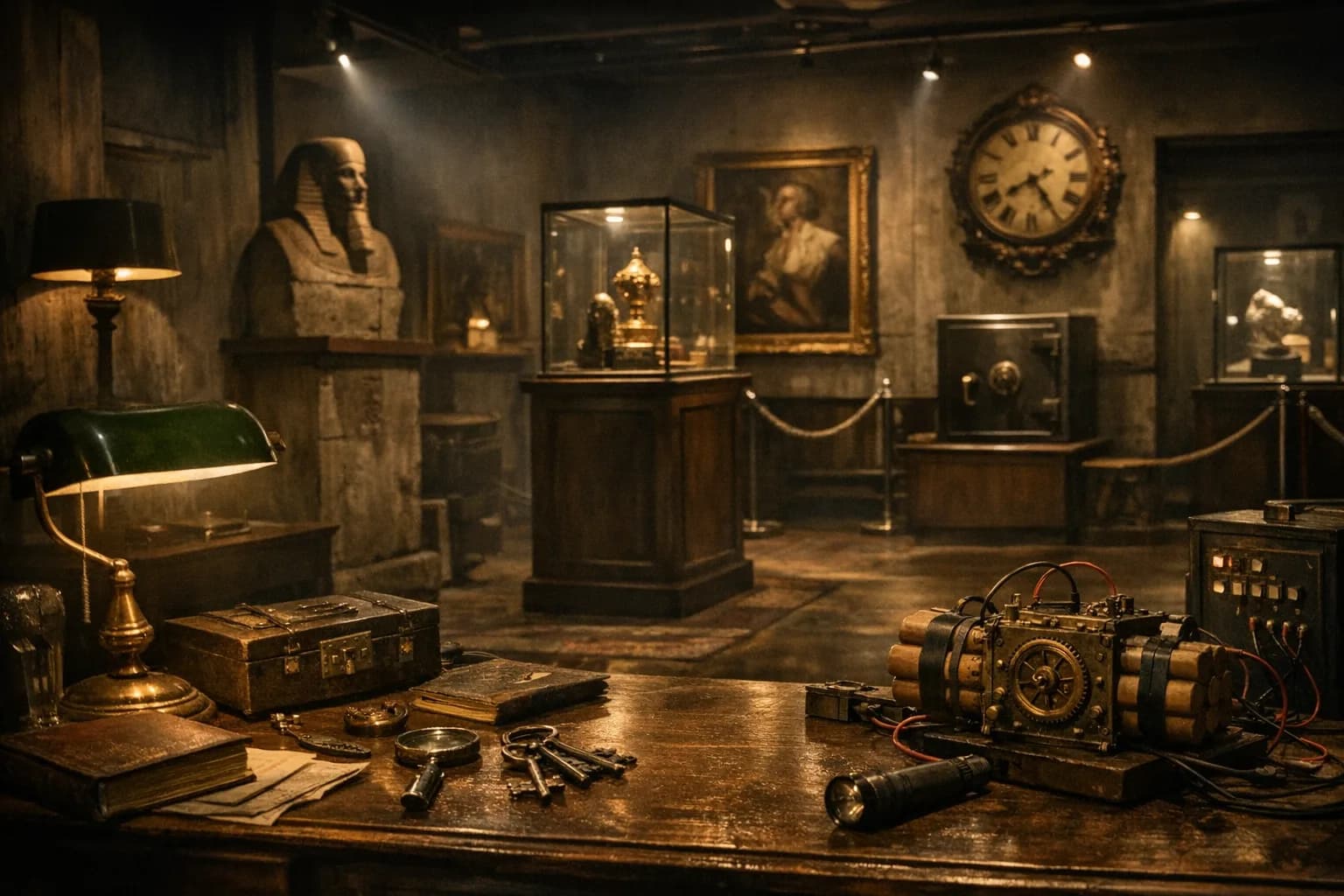 They Stole a Million! (heimlich im Museum) – Escape Room in Hamburg
